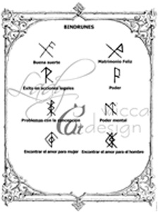 Magia Vitkar, lectura oracular, bindrunes, rune script, talismanes